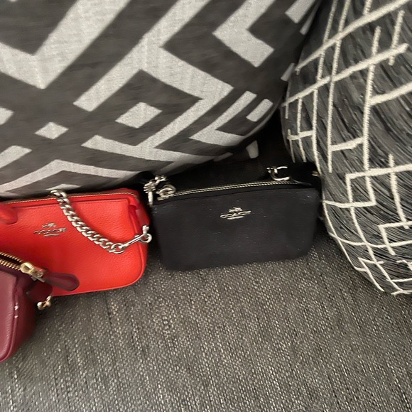 Coach Nolita Set of 2 - red and black. Burgundy sold. $75 for two. - Picture 4 of 12